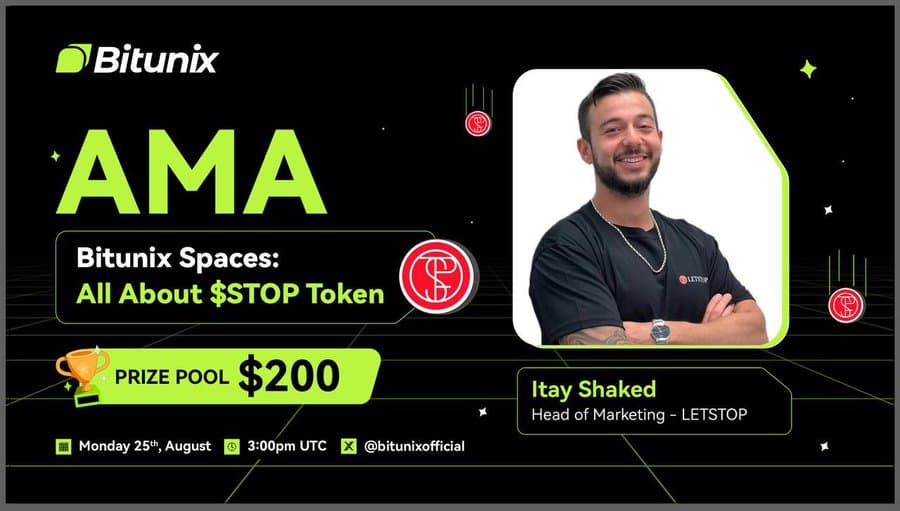 Bitunix Spaces: All About $STOP Token