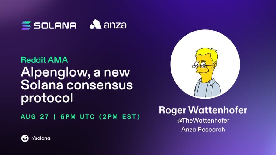 Solana x Alpenglow Reddit AMA