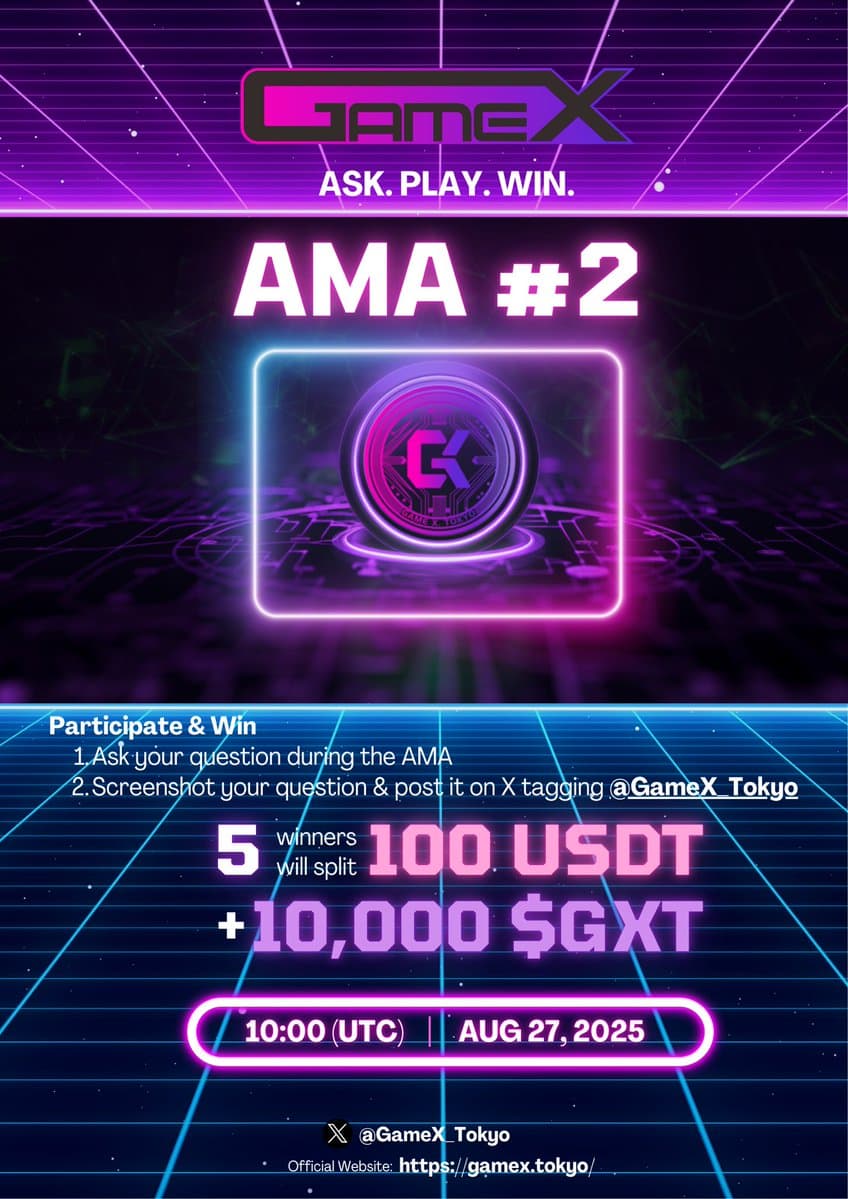 GameX AMA #2