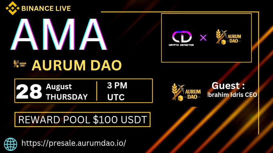 Crypto Detectpr x Aurum DAO