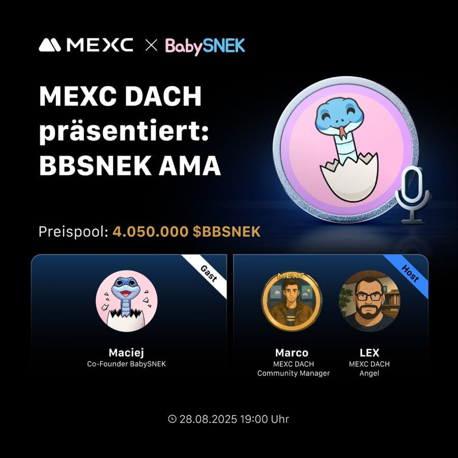 BabySNEK x MEXC Deutsch Voice AMA
