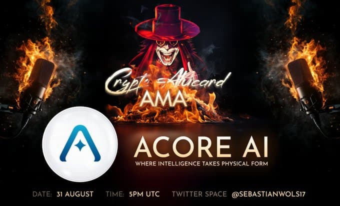 Crypto Alucard x Acore AI AMA