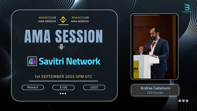 ₿lockchain Express x Savitri Network AMA 01/09
