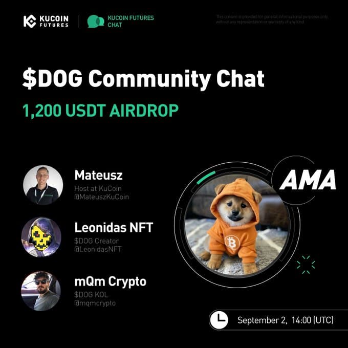 KuCoin Futures x $DOG AMA