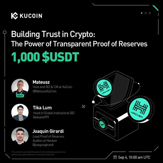 KuCoin FireSide Chat with Hacken
