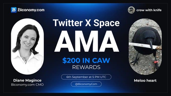 Biconomy x crow with knife AMA
