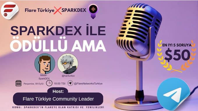 Flare Turkey x SparkDEX AMA