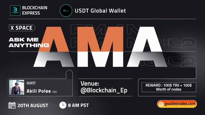 ₿lockchain Express x USDT Global Wallet