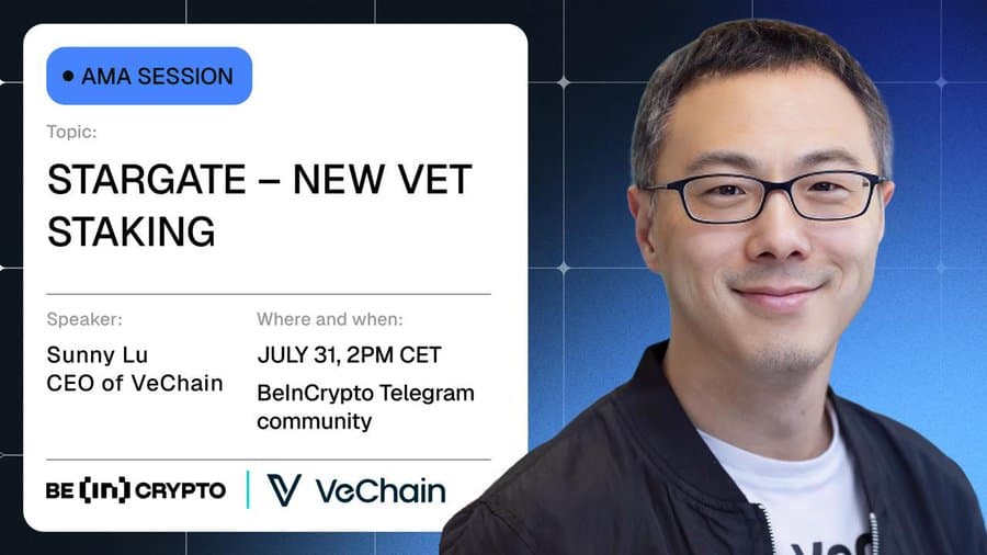 BeInCrypto x VeChain AMA
