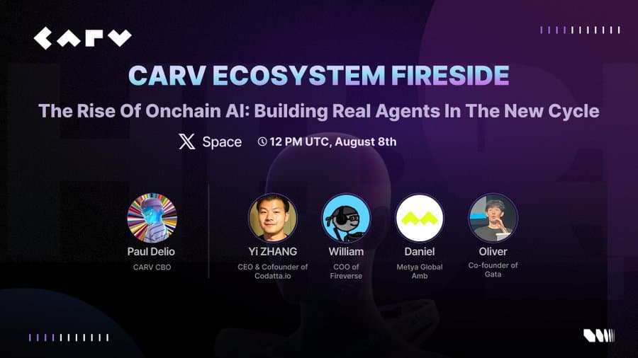 CARV Ecosystem Fireside