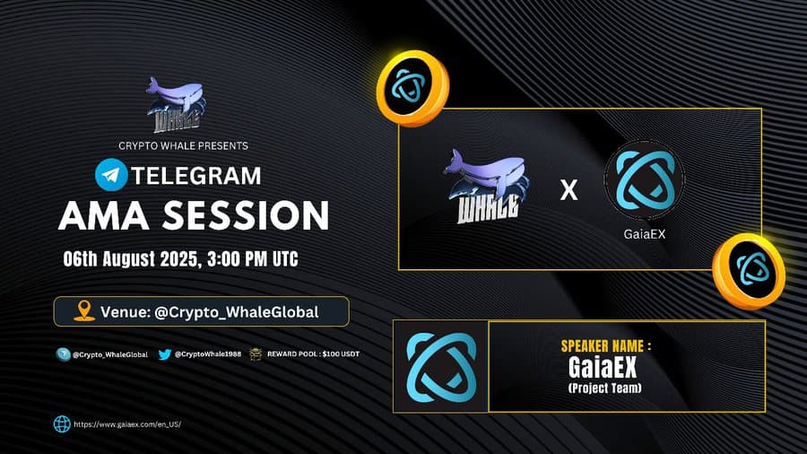 Crypto Whale x GaiaEx