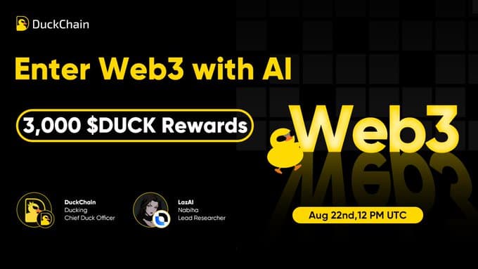 DuckChain × LazAI Network AMA