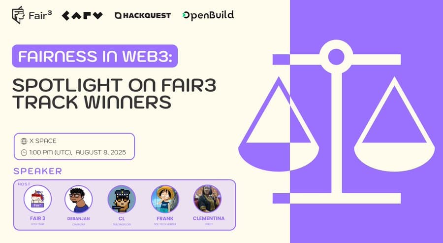 FAIR3 Tech Fairness Hackathon AMA