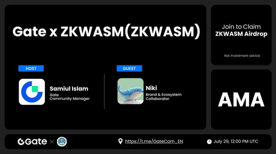 Gate x ZKWASM AMA