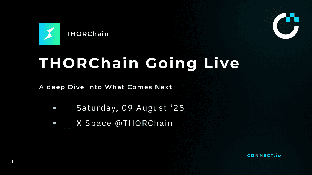 📢THORChain & Vultisig Going Live