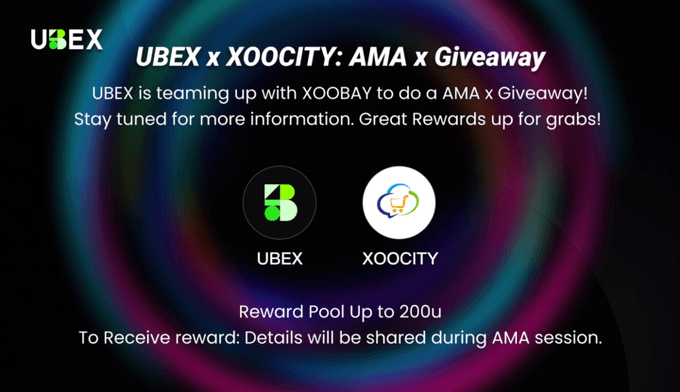 UBEX x XOOCITY: AMA x Giveaway