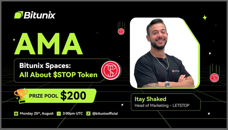 Bitunix Spaces: All About $STOP Token