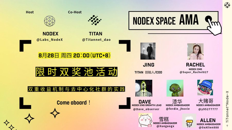 Titan × NodeX AMA