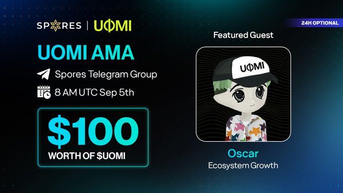 Uomi Network x SPORES AMA 🔔