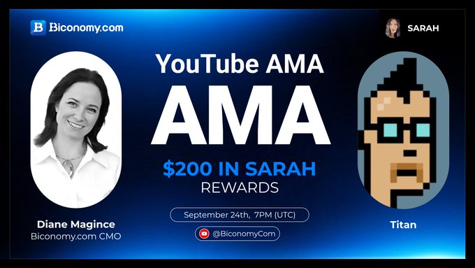 Biconomy x Sarah YouTube AMA
