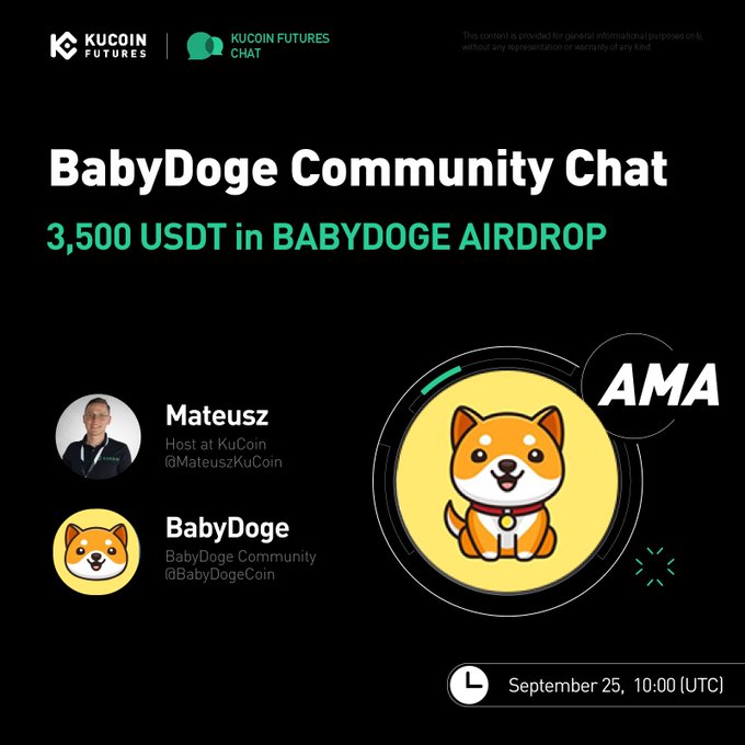 KuCoin Futures x BabyDoge Community Chat