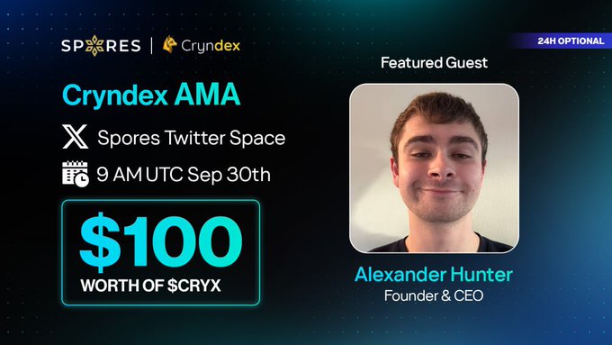 CRYNDEX x SPORES AMA
