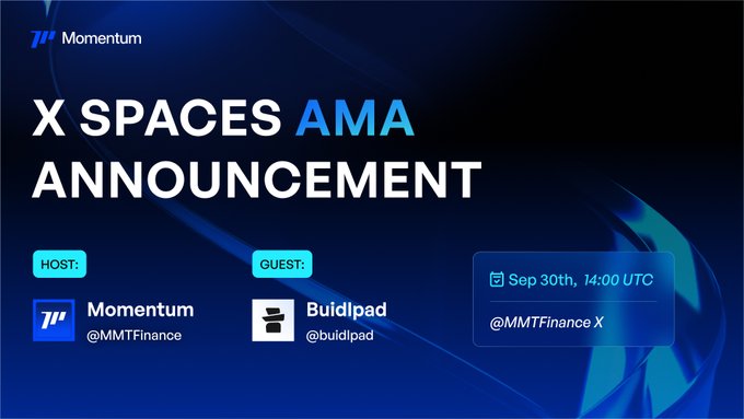 Momentum Finance x Buidlpad AMA