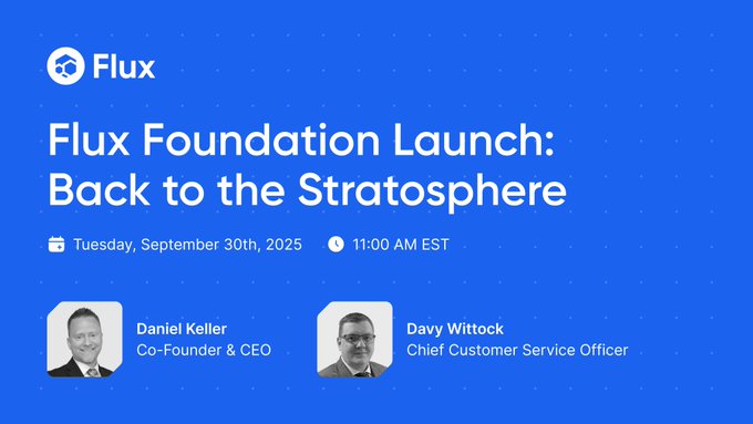 Flux Foundation Launch: Back to the Stratosphere