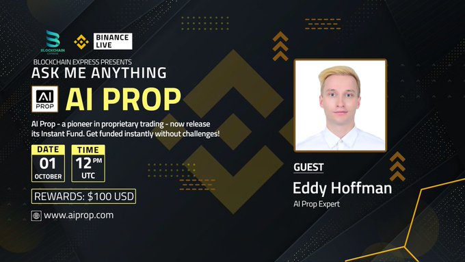 Blockchain Express x AI Prop AMA