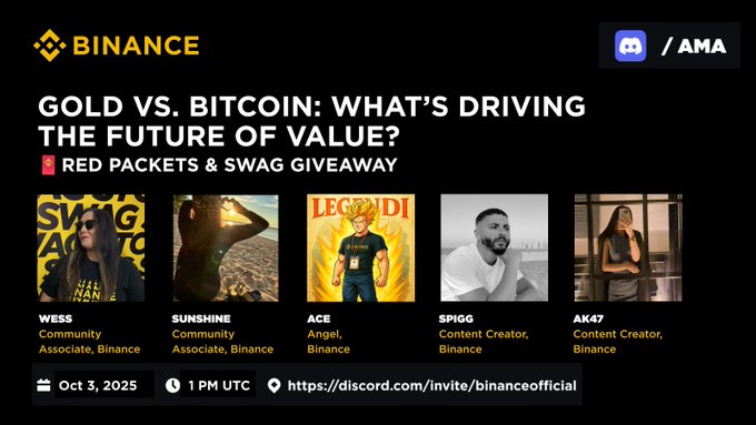 Gold Vs. Bitcoin: What's Driving The Future Of Value? - Binance AMA