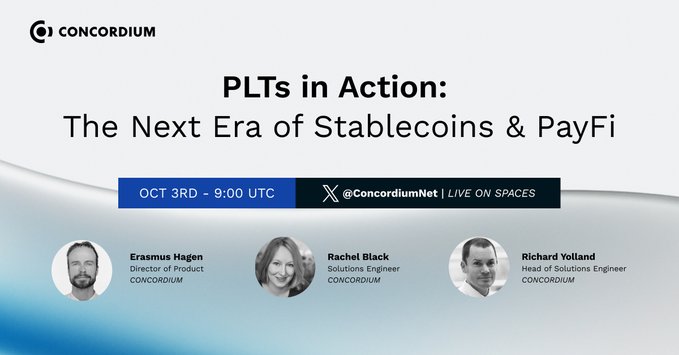 Concordium: PLTs in Action: The Next Era of Stablecoins & PayFi