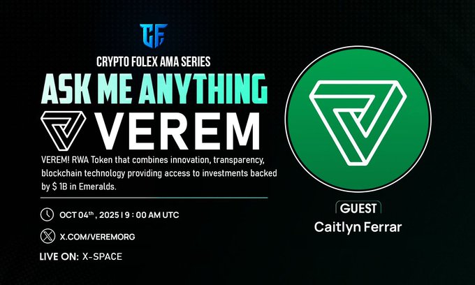Crypto Folex AMA with Verem