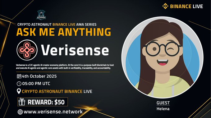Crypto Astronaut AMA Series with Verisense