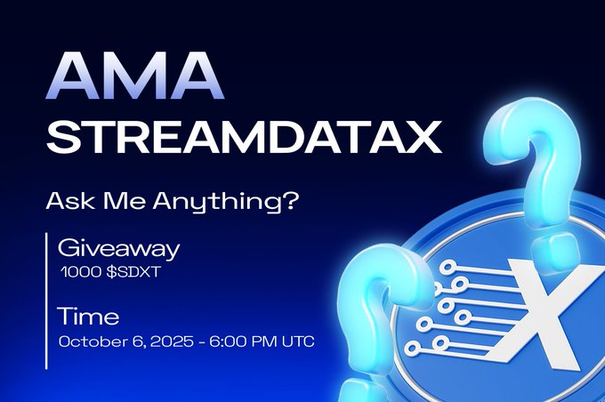 StreamDataX Space AMA Event