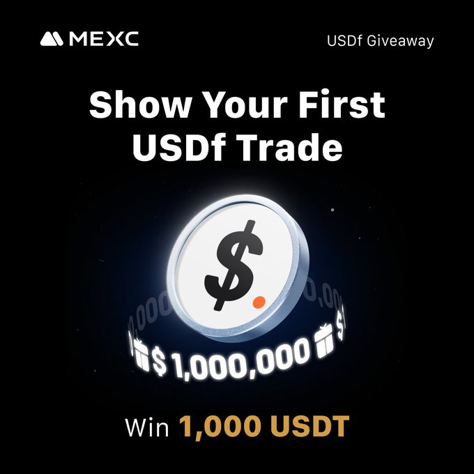 MEXC USDf Giveaway