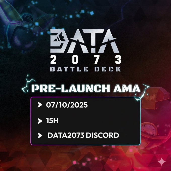 DATA 2073 Battle Deck Pre-Launch AMA