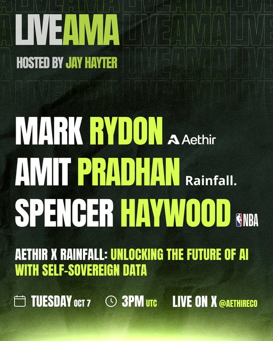 Aethir AMAl: Unlocking the Future of AI with Self-Sovereign Data