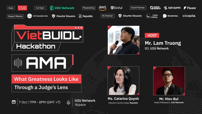 VietBUIDL Hackathon AMA: What Greatness Looks Like - Through a Judgeβs Lens
