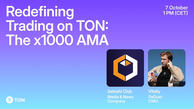 Redefining Trading on TON: The x1000 AMA