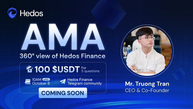 Hedos AMA: 360° view of Hedos Finance