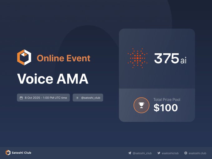 Satoshi Talks with 375ai