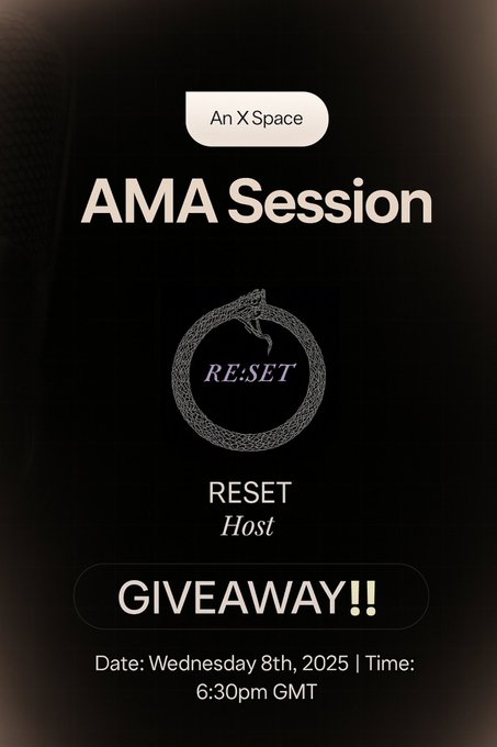 Pharoah x RE:SET AMA
