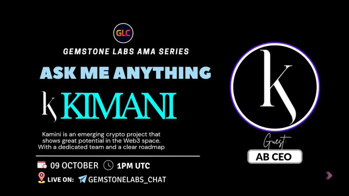 Gemstone Labs x Kimani AMA