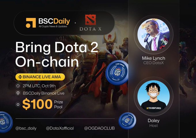 DotaX x BSC Daily AMA