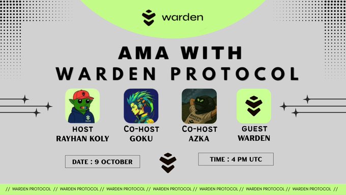 Warden Protocol Community AMA
