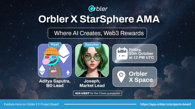 Orbler X StarSphere AMA