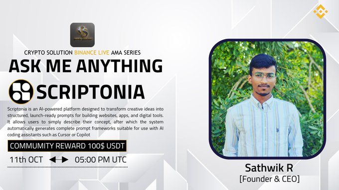 Crypto Solution x Scriptonia AMA