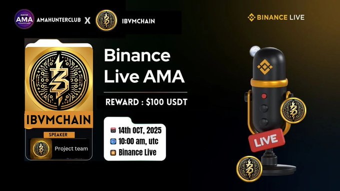 Binance Live AMA with IBVMCHAIN