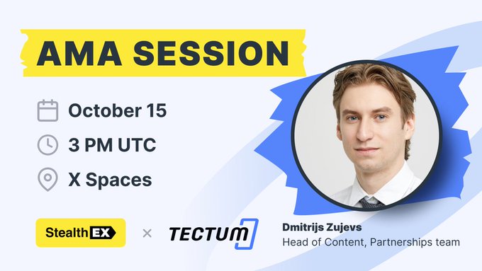 StealthEX x Tectum AMA