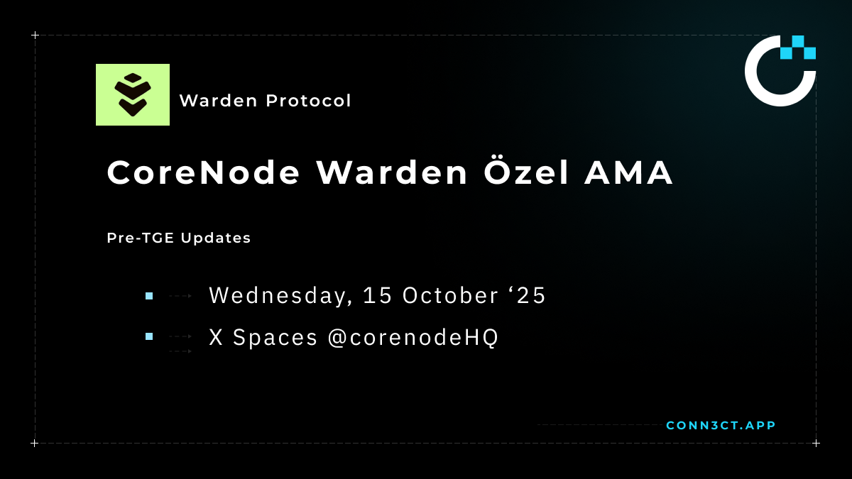 CoreNode x Warden Özel AMA